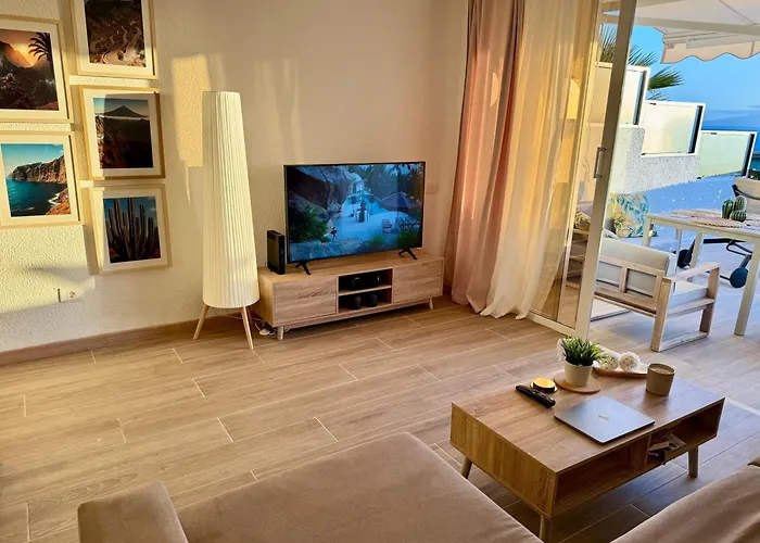 شقة Casa Oceanico Gigantes Ocean View - Renovated 2025 Acantilado de los Gigantes